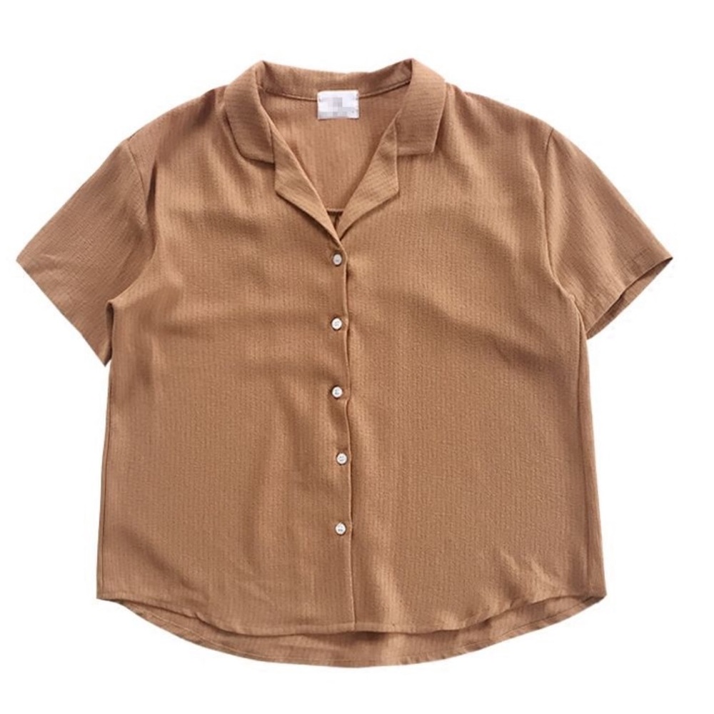 Striped short sleeve shirt - Picture 6 of 8